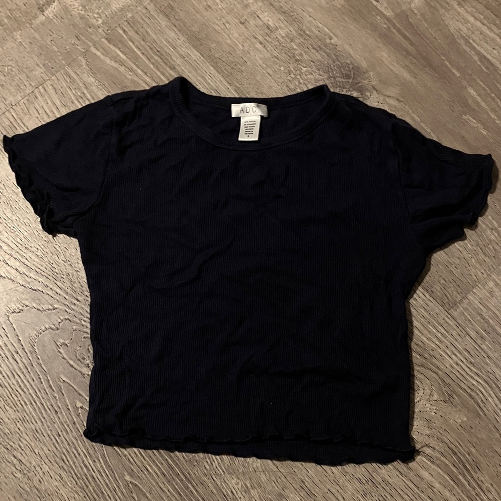 Navy blue ADC shirt